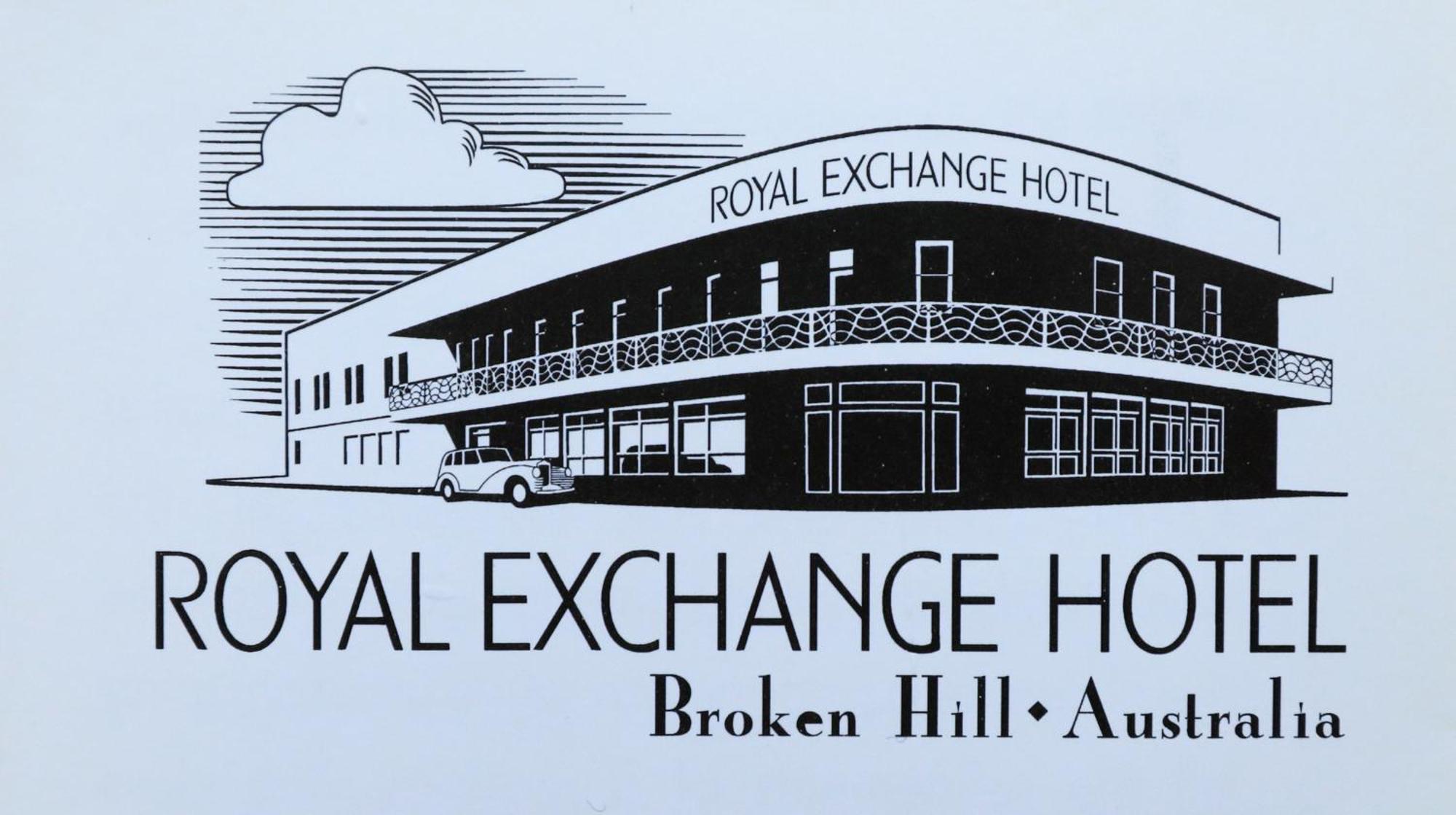 Royal Exchange Hotel Broken Hill Kültér fotó